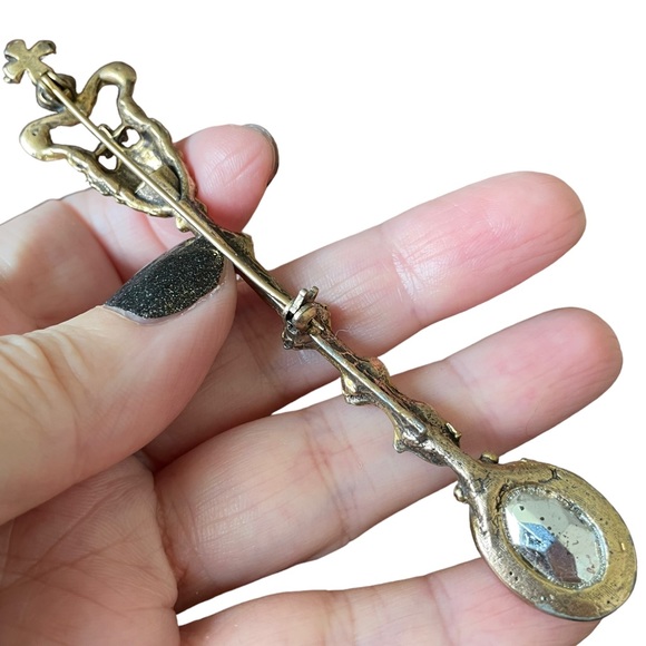 Vintage Scepter Brooch/ Pin - Picture 5 of 5